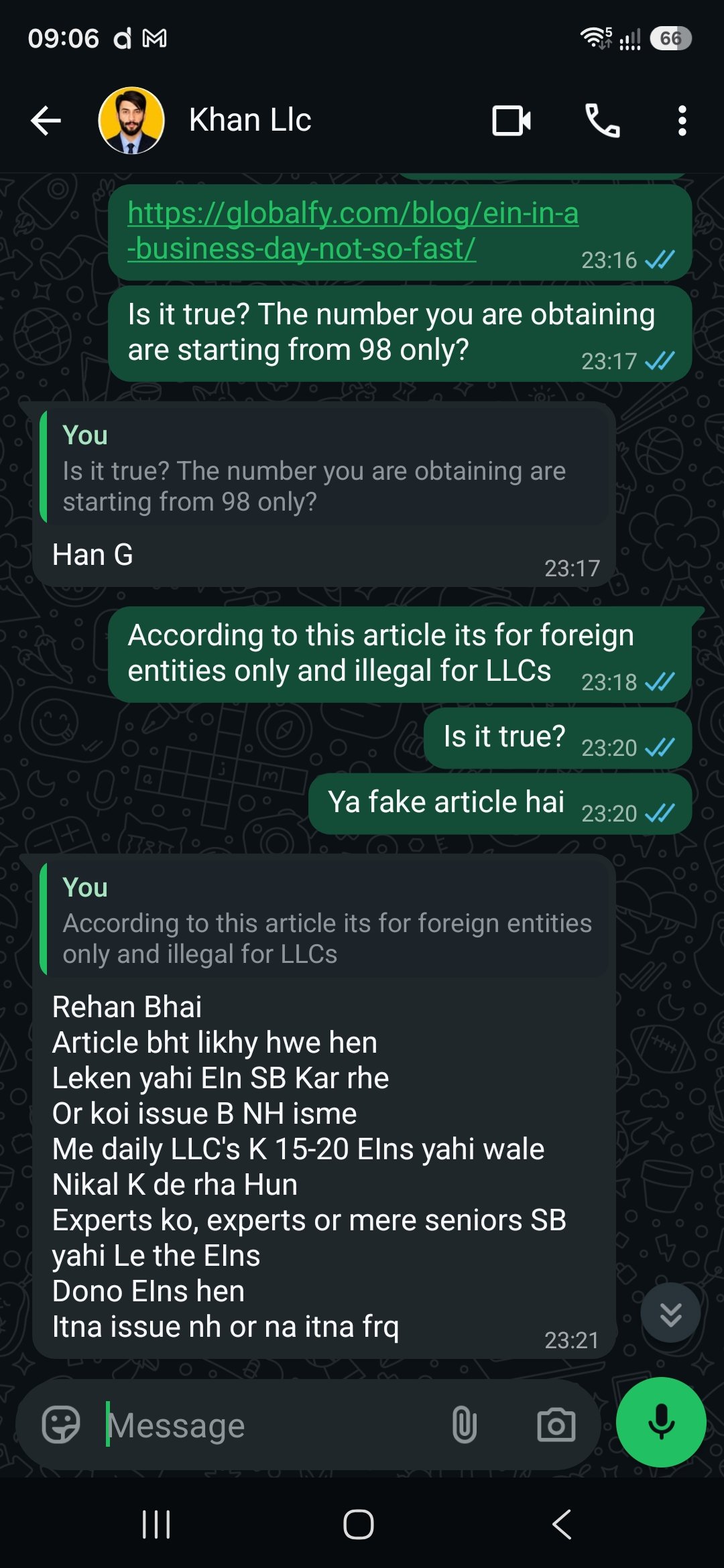 WhatsApp evidence: August 2025 conversation, screenshot 1