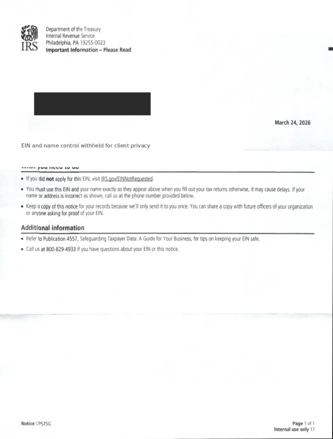 Client CP575 · 01 preview
